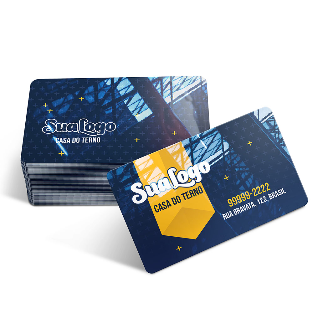 Cartão de Visita em PVC